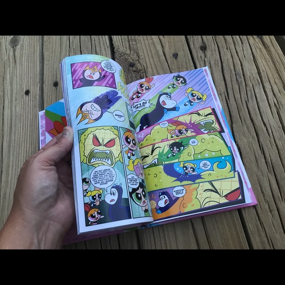 2016 POWERPUFF GIRLS Homecoming Kid Graphic Novel Blossom Buttercup Bubbles Book - Picture 9 of 15